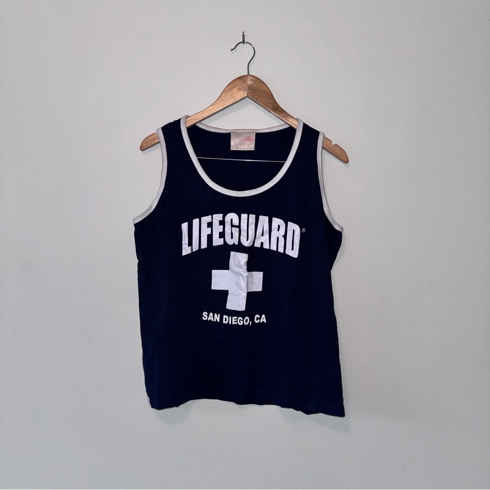 LIFEGUARD US M Navy Blue Tank